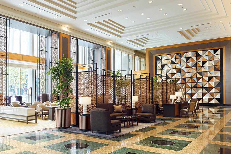 「元旦の振舞酒と琴の生演奏」